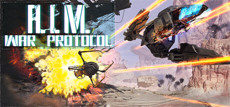 Official Steam promotional artwork for A.I.M. War Protocol