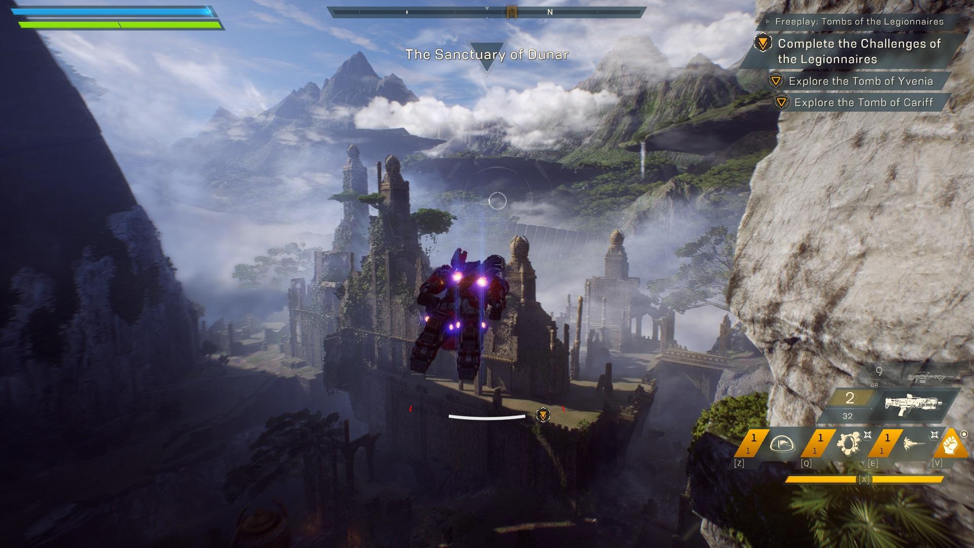 Anthem Sanctuary of Dunar gameplay
