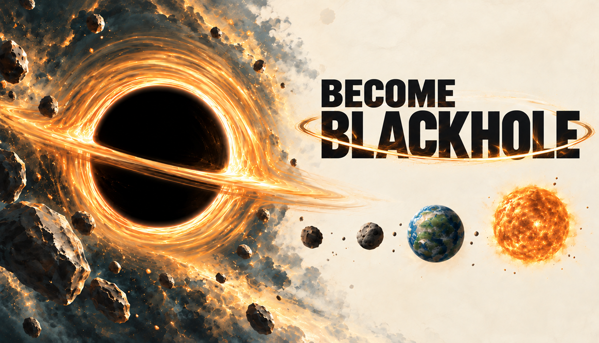 Become Blackhole official English key art supplied by PandaKoala Studio