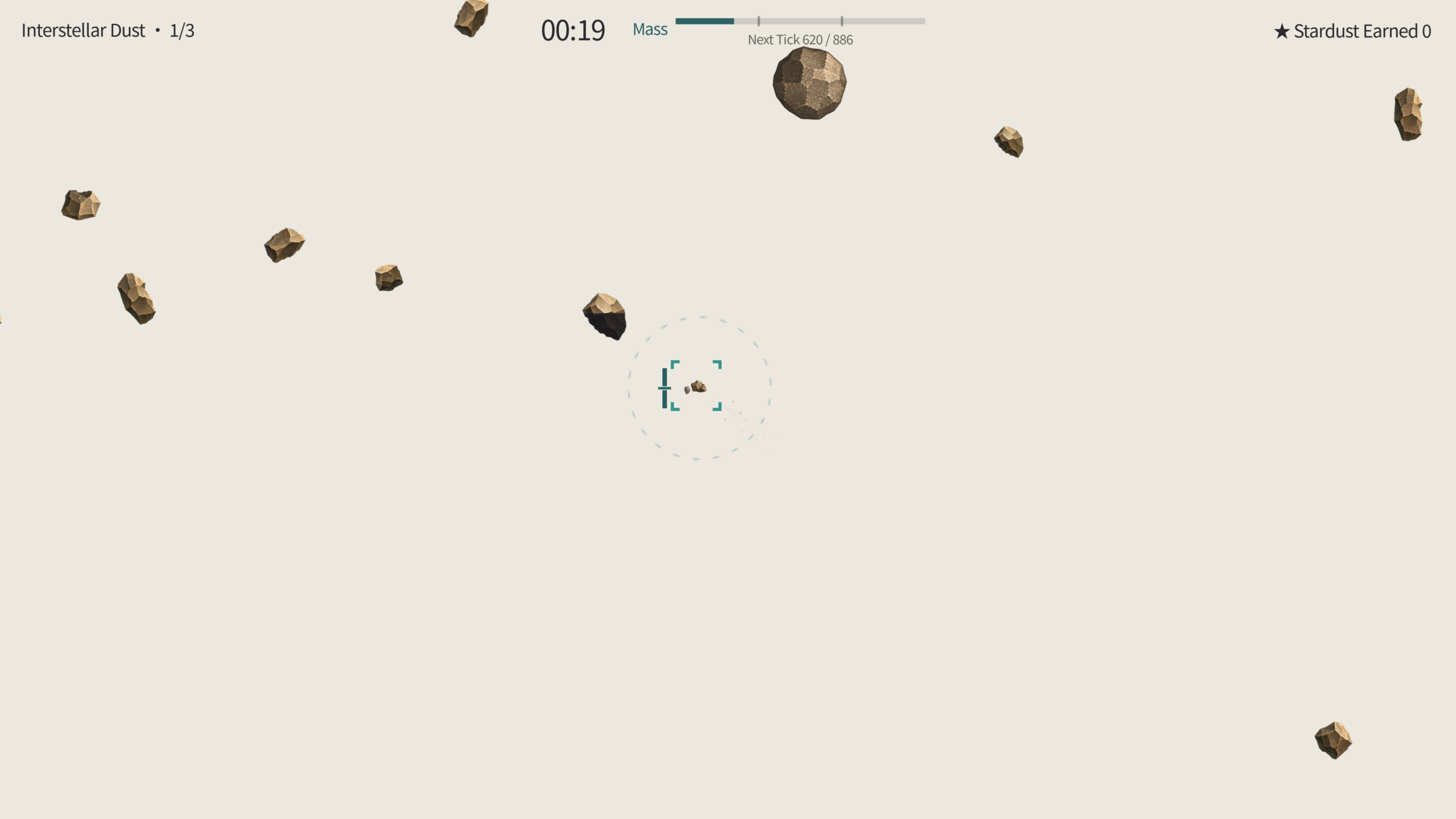 Official public Become Blackhole demo gameplay showing cosmic collisions and debris absorption