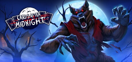 Official Steam promotional artwork for Cards After Midnight