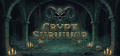 Crypt Survivor official Steam promotional banner