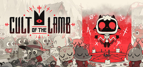 Official Cult of the Lamb Steam promotional artwork (developer/publisher)