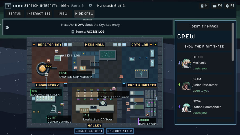 Official Deep Frost gameplay screenshot 3 supplied through the game's Steam listing
