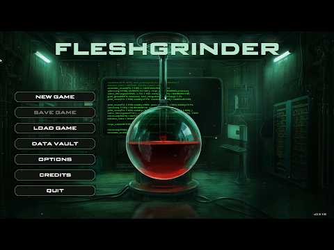 Official Fleshgrinder trailer artwork from developer hainalcode
