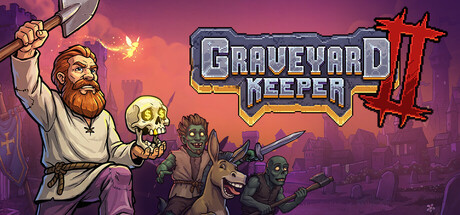 Official promotional artwork for Graveyard Keeper 2