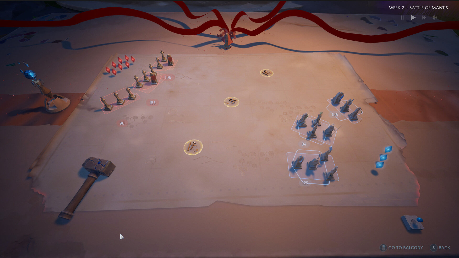 Official Steam gameplay screenshot for Knightstones