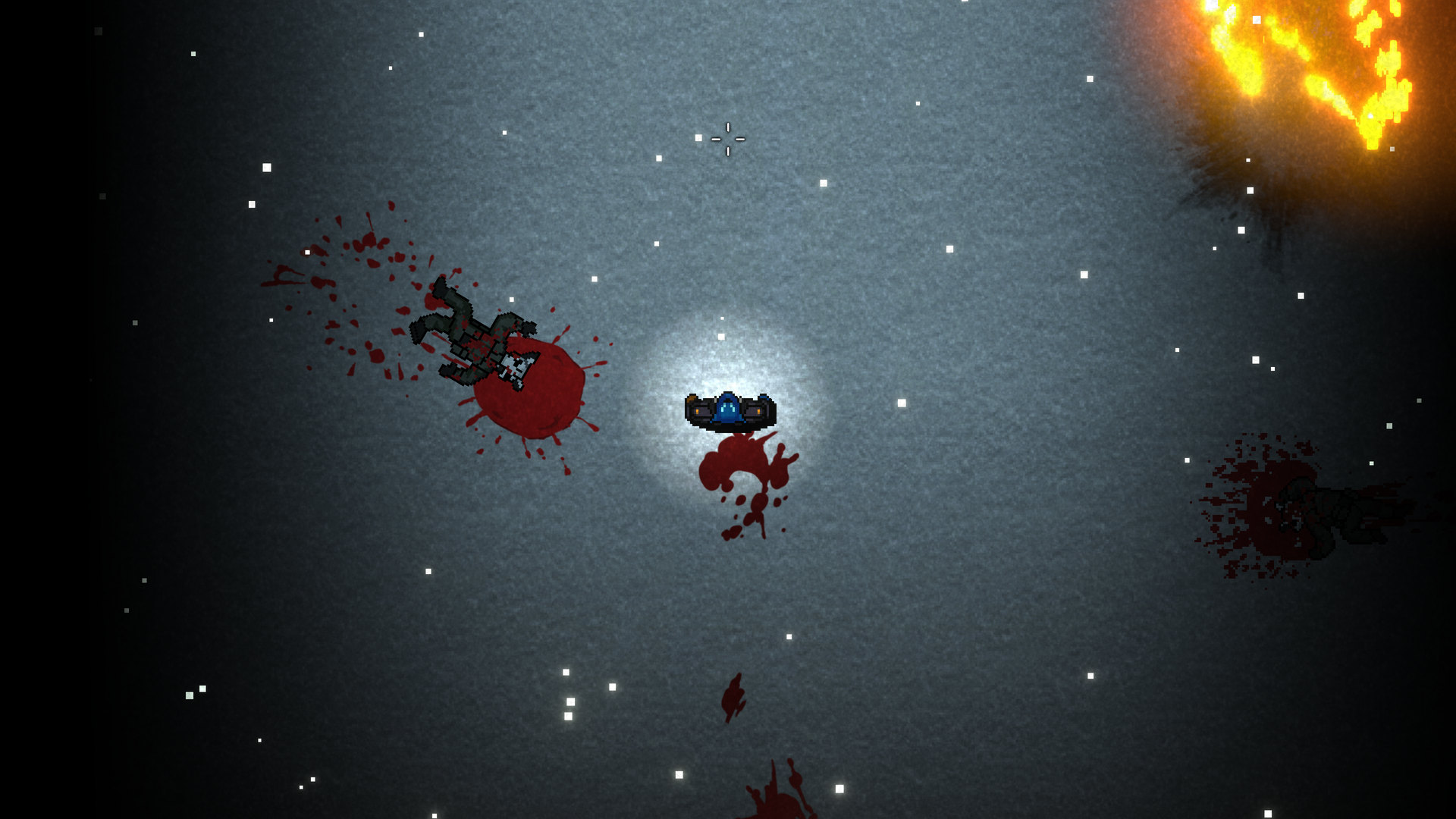 Kusan City of Wolves original Xbox gameplay in a snowy area