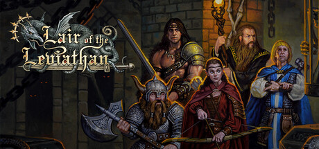 Official Steam promotional artwork for Lair of the Leviathan