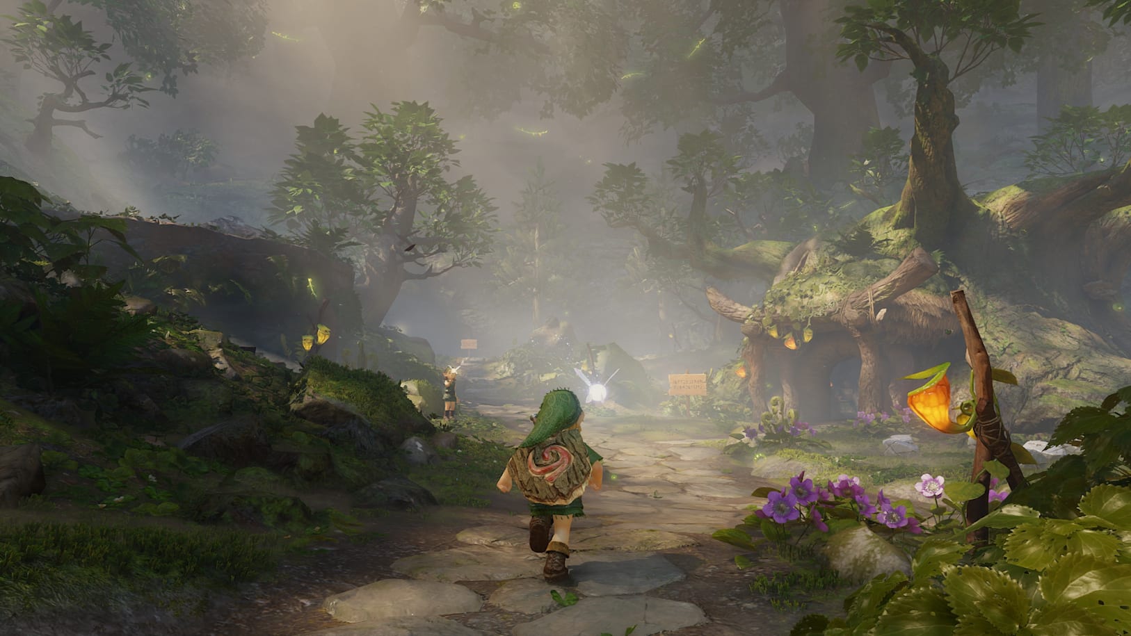 Official Nintendo Switch 2 gameplay screenshot from the 2026 Ocarina of Time remake