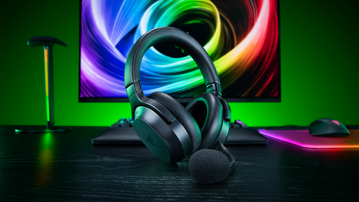 Official Razer Barracuda V2 Pro wireless gaming headset promotional image released by Razer
