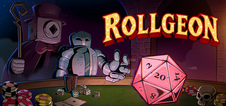 Official Steam promotional artwork for Rollgeon