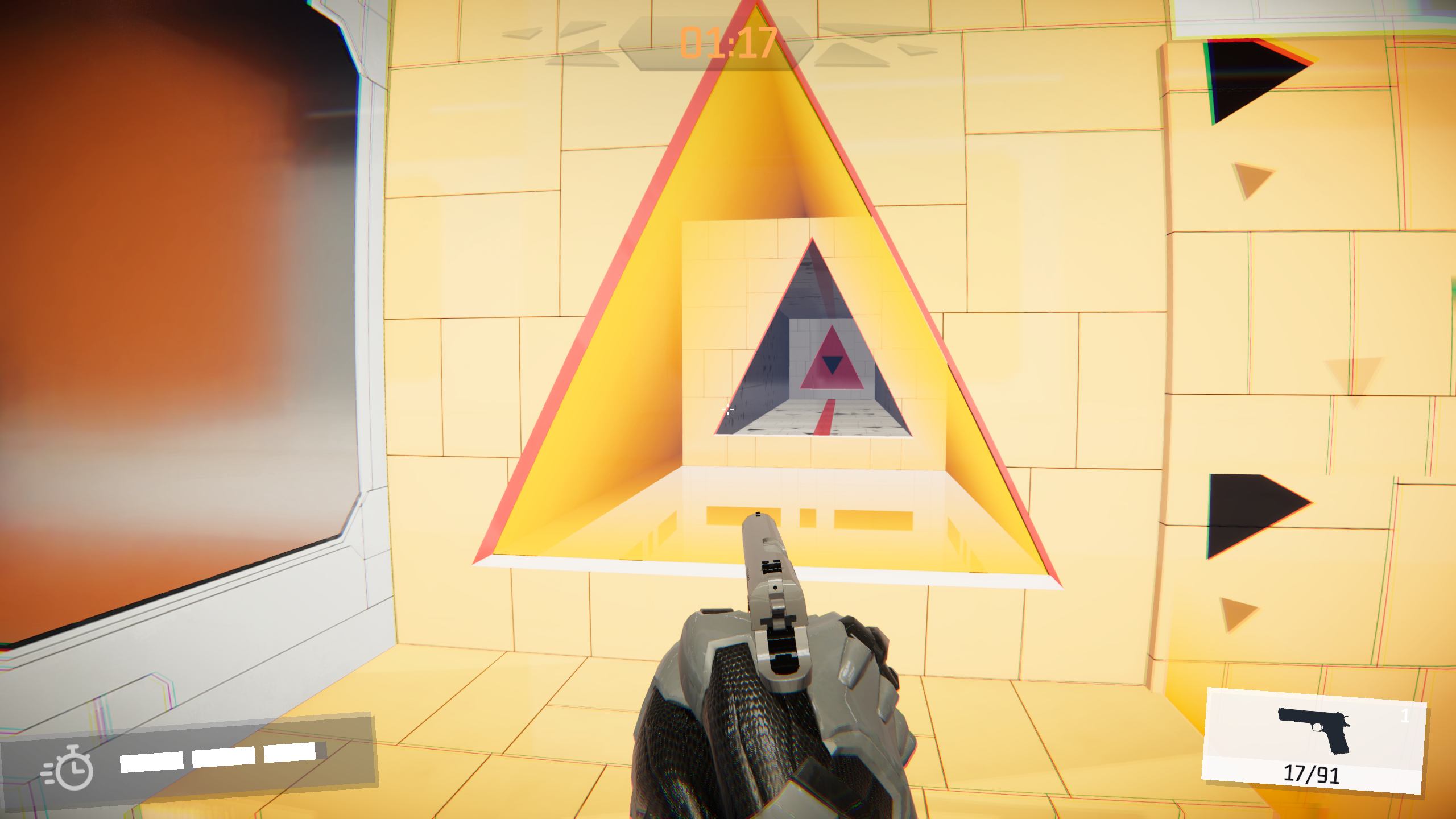 Second Zero original gameplay: geometric wall-jump challenge