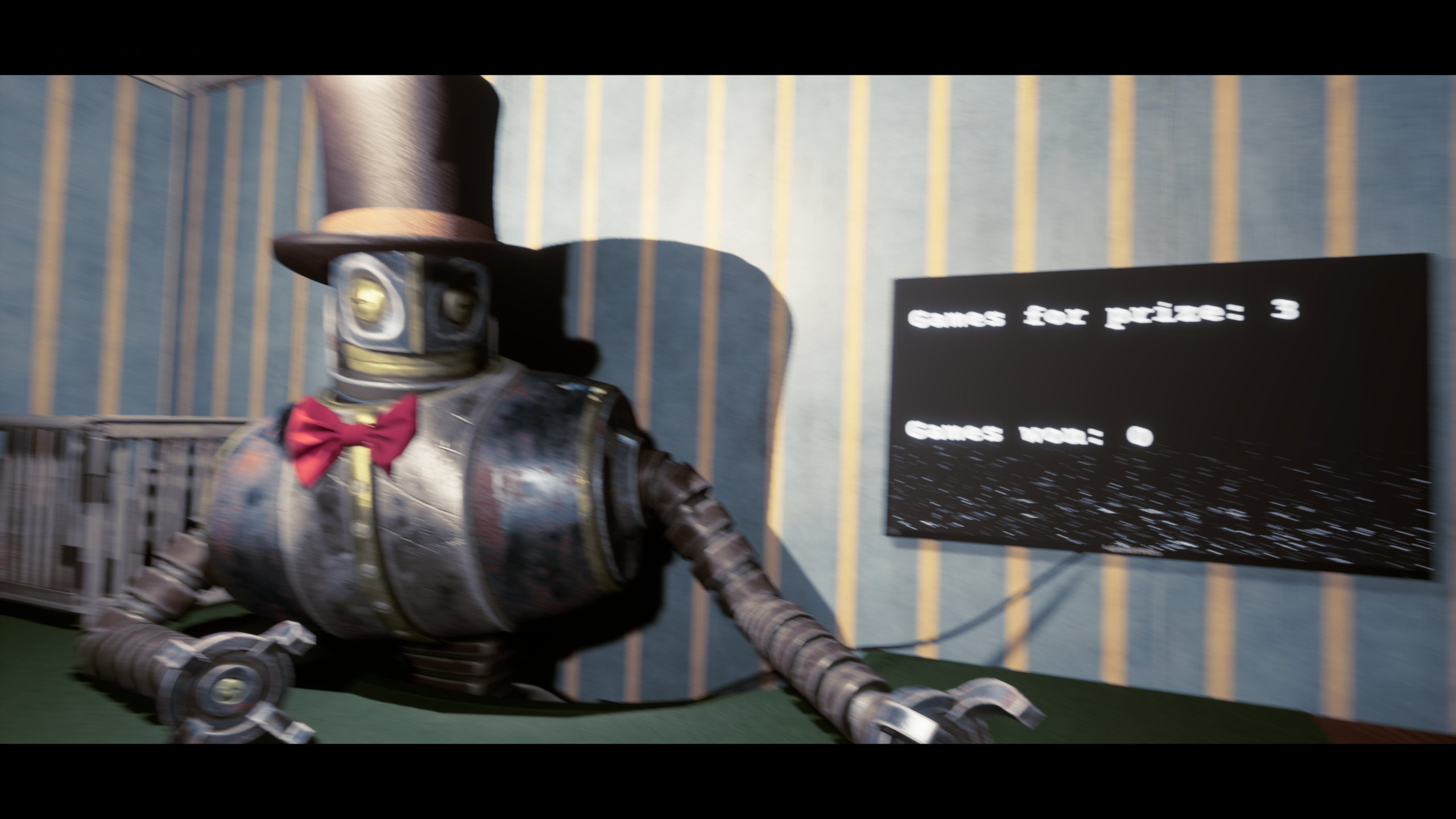 Original in-game screenshot from The Transference, supplied for the hands-on Coloured Static Press review