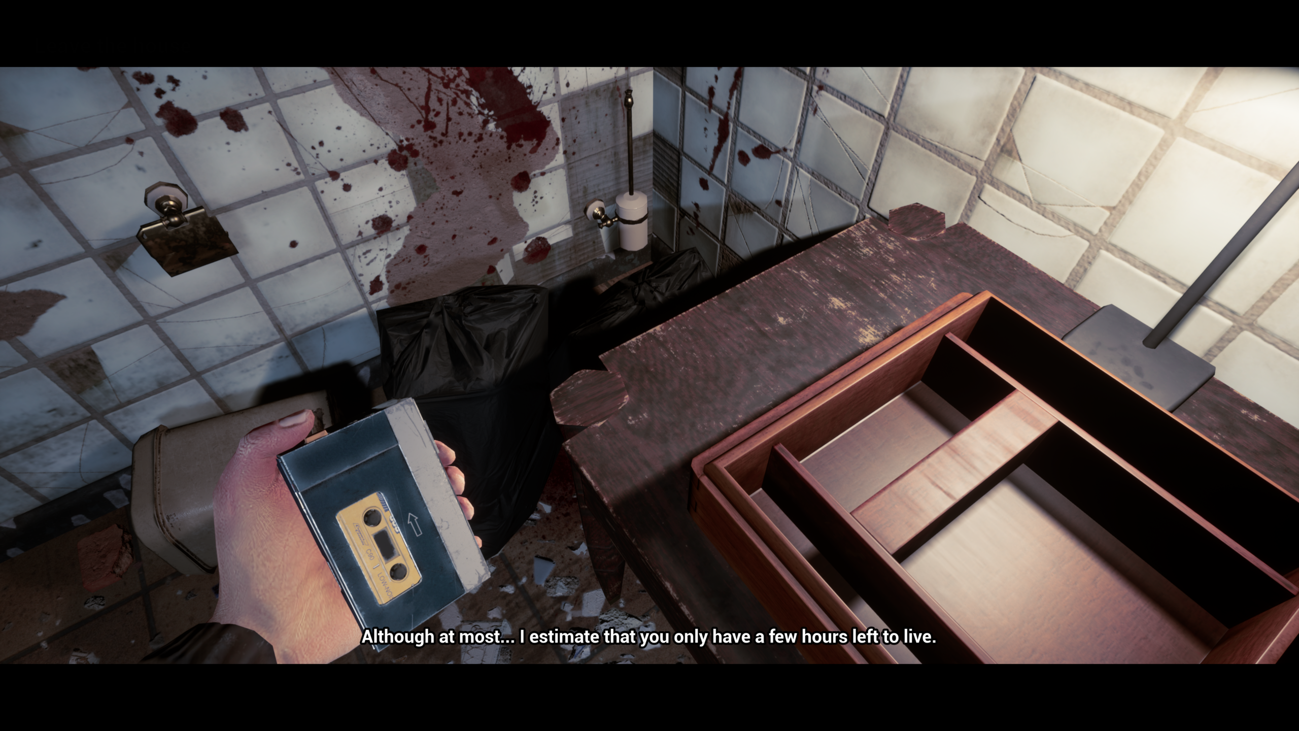 Original in-game screenshot from The Transference, supplied for the hands-on Coloured Static Press review