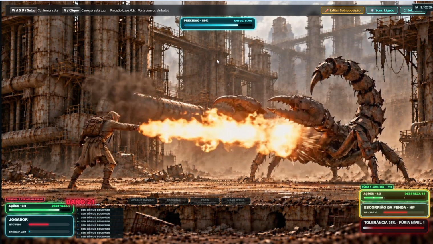 V.E.T.O.R — A Ruptura Rift Scorpion combat screenshot
